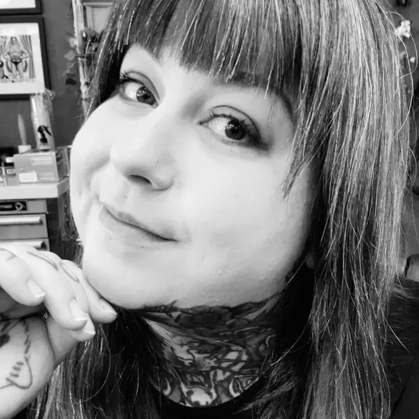 Jenny Kladzyk, tattoo artist at 1912 Tattoo Studio