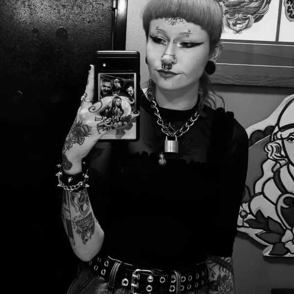 Sunshine, tattoo artist at 1912 Tattoo Studio