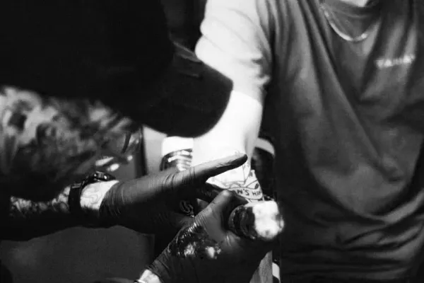 Kyle Grand, tattoo artist at Dame of the West Tattoo