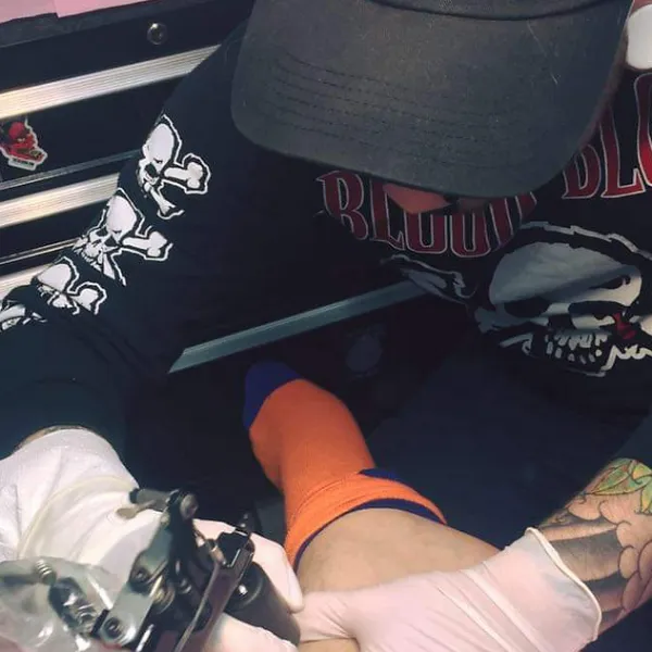 Jared, tattoo artist at Hand Of Faith Tattoo