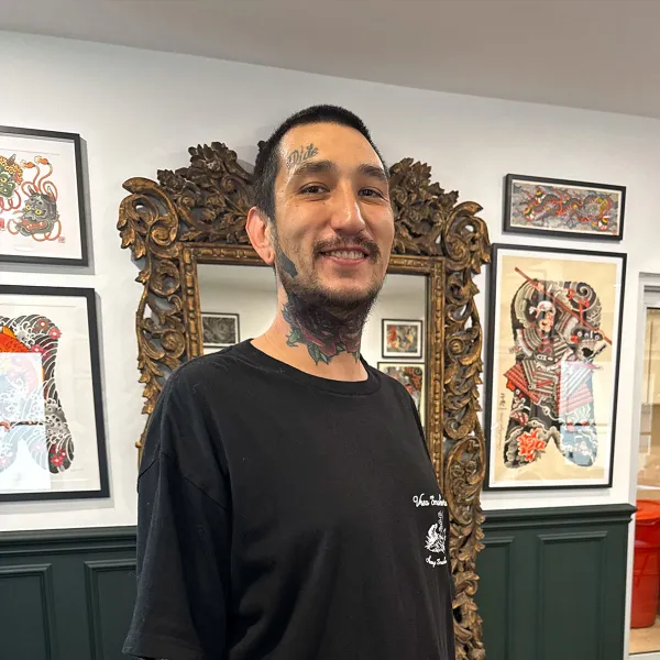 Andrew Tamayo, tattoo artist at Living Canvas Tattoos