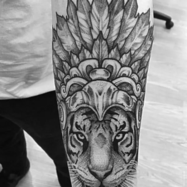 Colton James, tattoo artist at The Painted Lady Tattoo