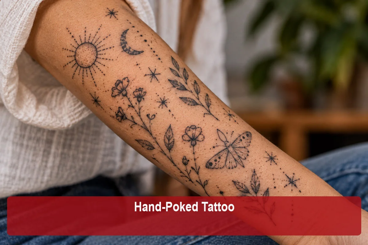 Hand-Poked Tattoos