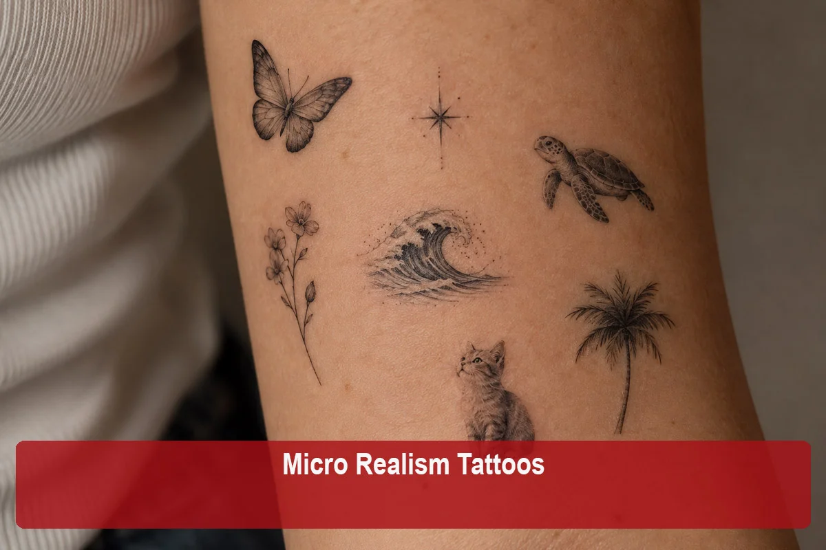 Micro Realism Tattoos