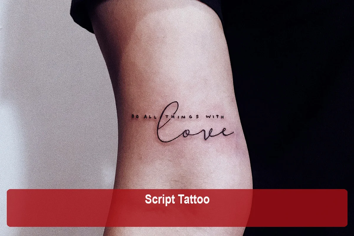 Script Tattoos