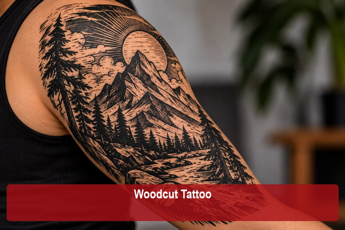 Woodcut Tattoos